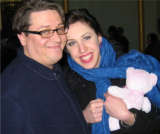 Dan Keggins, producer of The Landlord, and girlfriend Norah