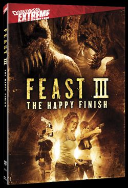 sm feast 3 3d box art Feast 3 on DVD