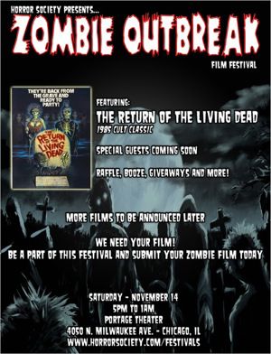 300 Zombie Outbreak Film Festival News