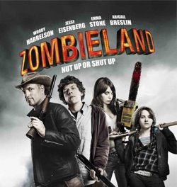 zombieland greyedposter medsize ZOMBIELAND (2009) Review