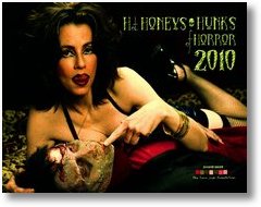 covergraphic The 2010 Hot Honeys Hunks of Horror Calendar