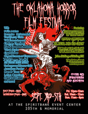 Postcard V CF Oklahoma Horror Film Festival