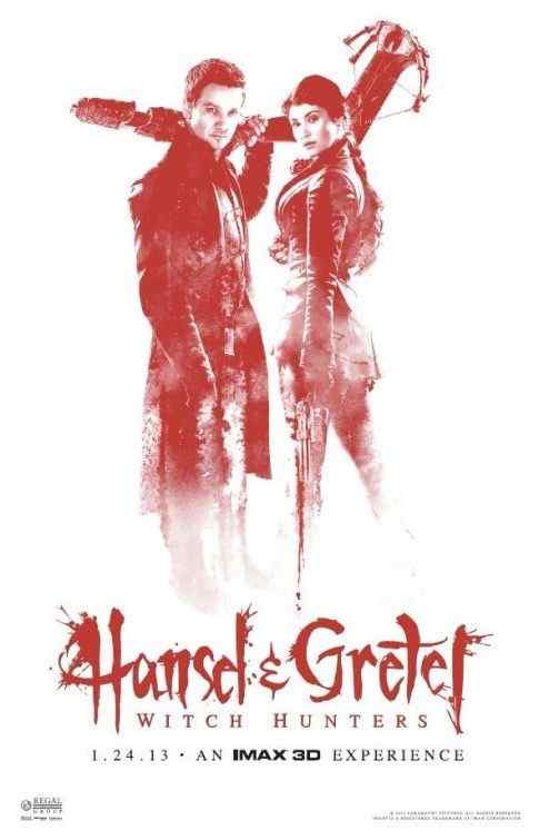 Horror Society: Hansel & Gretel: Witch Hunters Limited Edition Imax One Sheet   www.horrorsociety.com