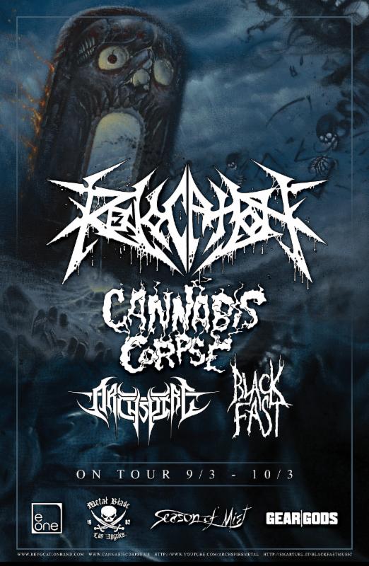 REVOCATION Announces Headlining Tour With Support From Cannabis Corpse ...