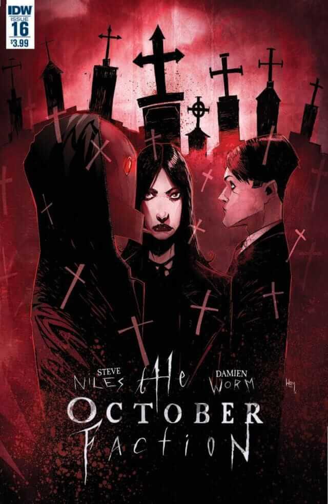 Cryptoctober Comic Crypt: ‘October Faction #16’ Preview – Horror Society