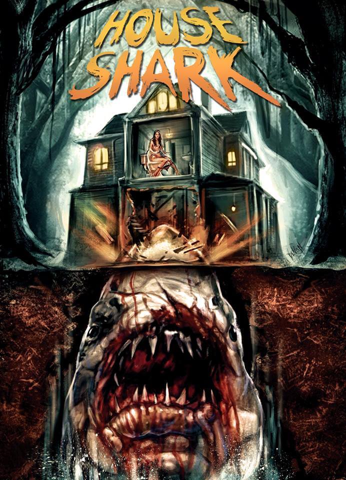 “HOUSE SHARK” TRAILER INVADES THE NEIGHBORHOOD Horror Society