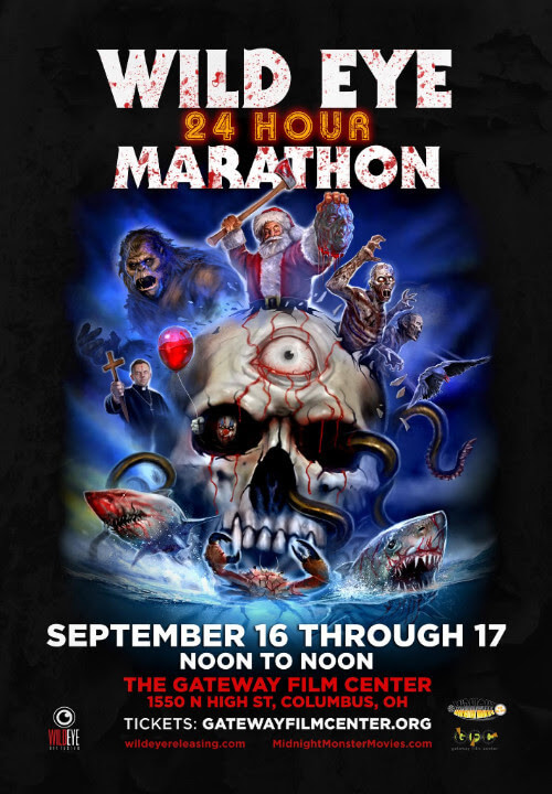 Wild Eye Releasing Announces 24Hour Movie Marathon! Horror Society
