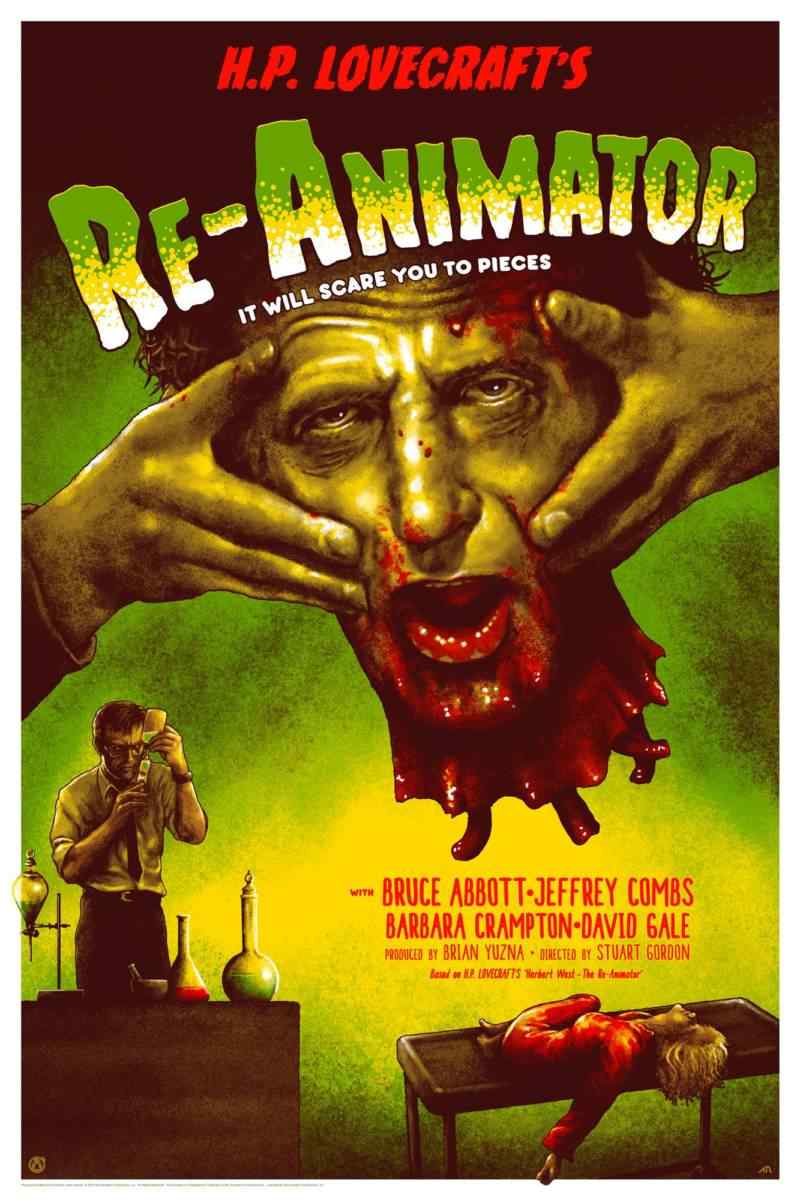 Mad Duck is releasing 3 new Re-Animator posters this week! - Horror Society