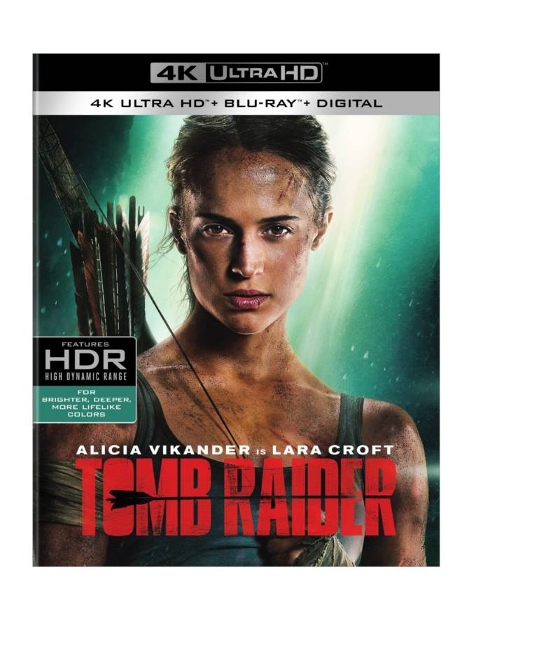 Lara Croft: Tomb Raider (4K Uhd/Bd Combo/Digital) : : DVD e  Blu-ray