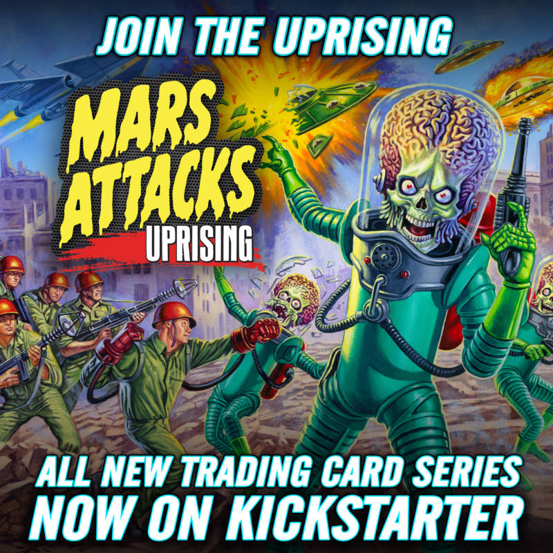 Topps Mars Attacks Invasion Gold Parallel Cards You Pick $4.00 Each 