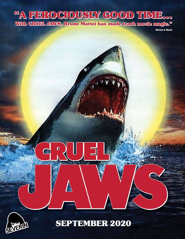 Severin Films’ Sept 2020 Release of CRUEL JAWS Bruno Mattei’s