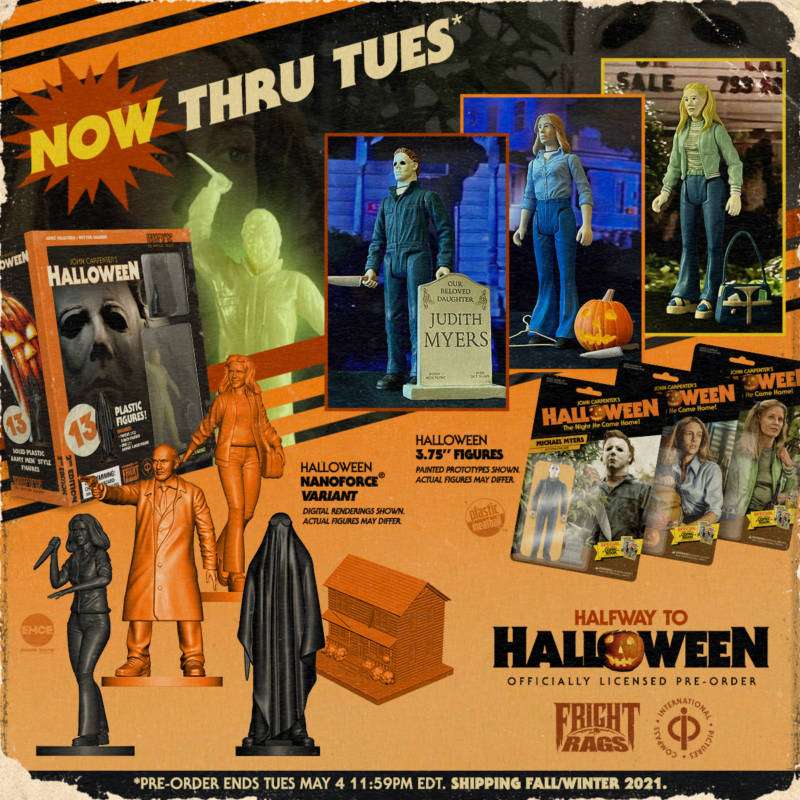 HALLOWEEN Toys from FrightRags for Halfway to Halloween Horror Society