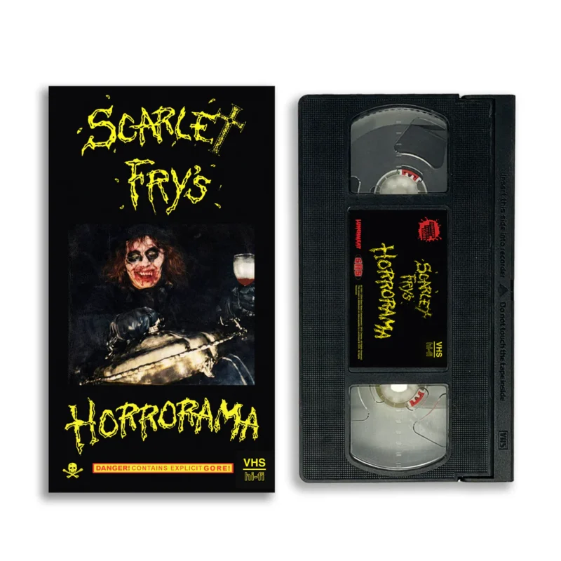 SCARLET FRY'S HORRORAMA Releasing on VHS From LUNCHMEAT VHS