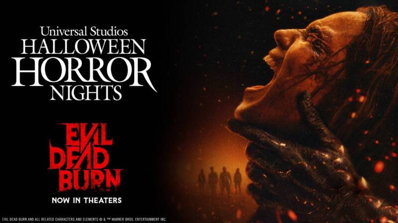 Halloween Horror Nights Unleashes Evil Dead Burn With All-New Haunted Houses Based on the Newly-Released Sixth Film